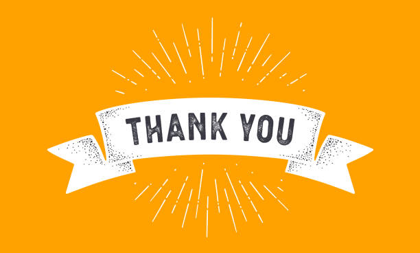 Thank you with orange